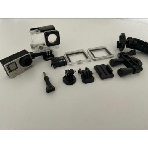 Gopro Hero 4 Silver (met accessoires)