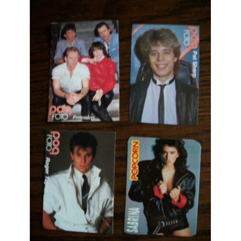 Popfoto zegels / 33 stuks in 1 koop