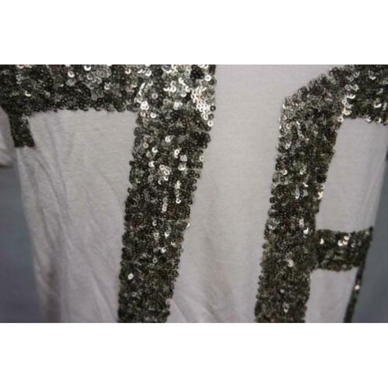 Leuk dames shirt met pailletjes Mt L