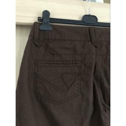 Stoere broek 7/8 Chino short bruin We fashion 38 M