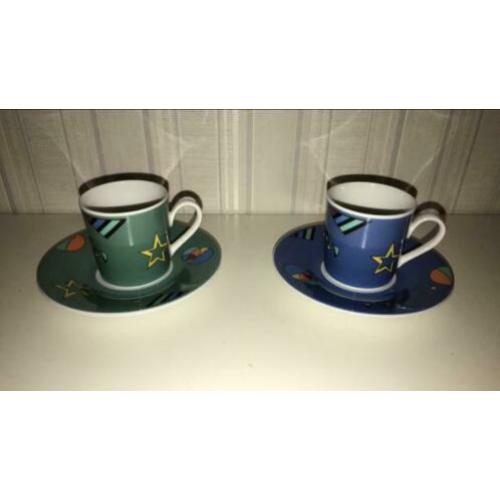 Espresso kopje met schotel