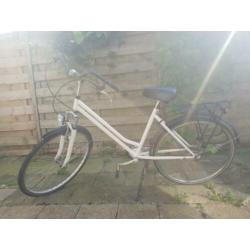 damesfiets een versnelling