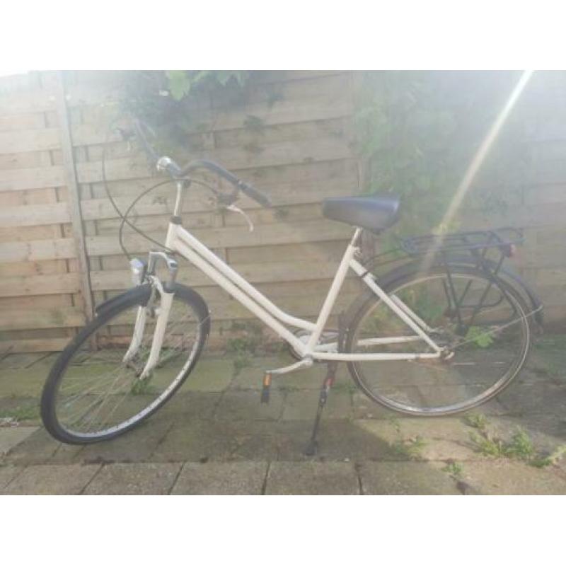 damesfiets een versnelling