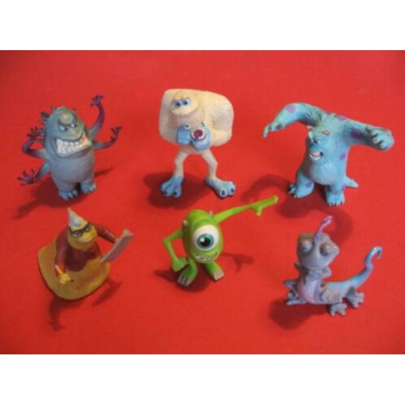 Partij Monsters Inc. poppetjes Disney Pixar figuurtjes