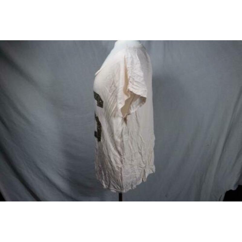 Leuk dames shirt met pailletjes Mt L