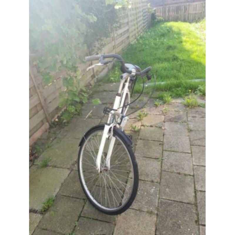 damesfiets een versnelling