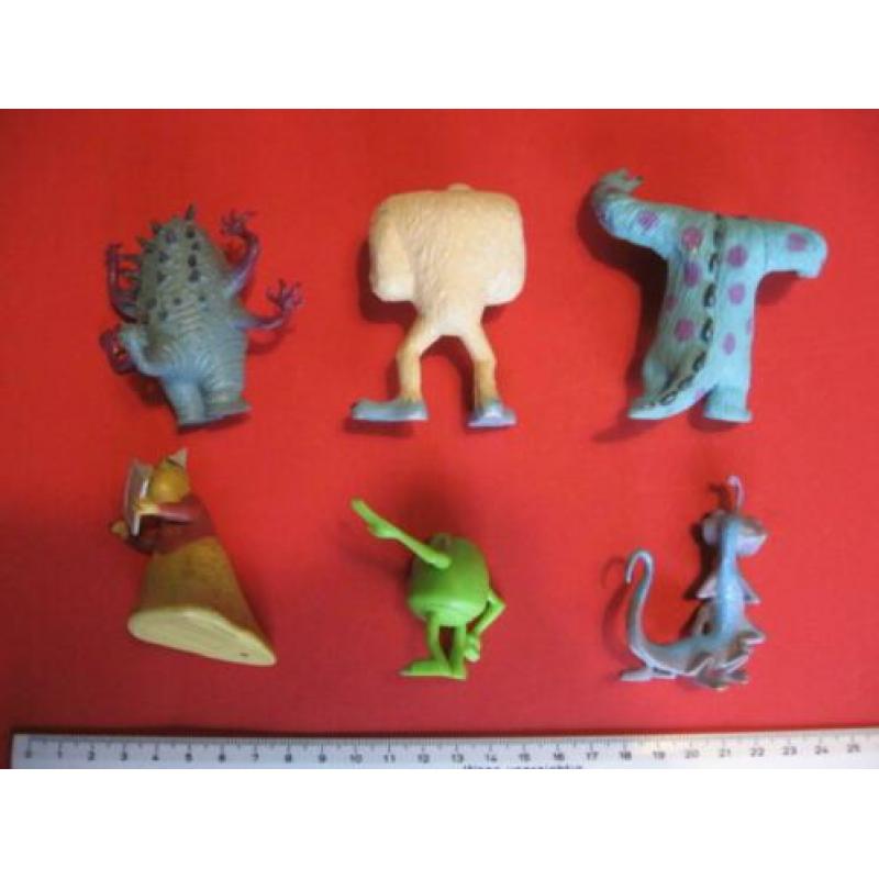 Partij Monsters Inc. poppetjes Disney Pixar figuurtjes