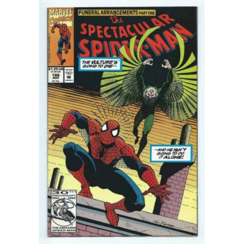 The Spectacular Spider-Man Vol.1 #186 (1992) VF- (7.5)
