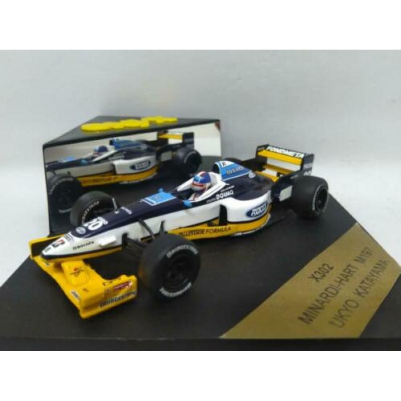 Minardi hart m197 formule 1 F1 katayama 1:43 onyx Pol