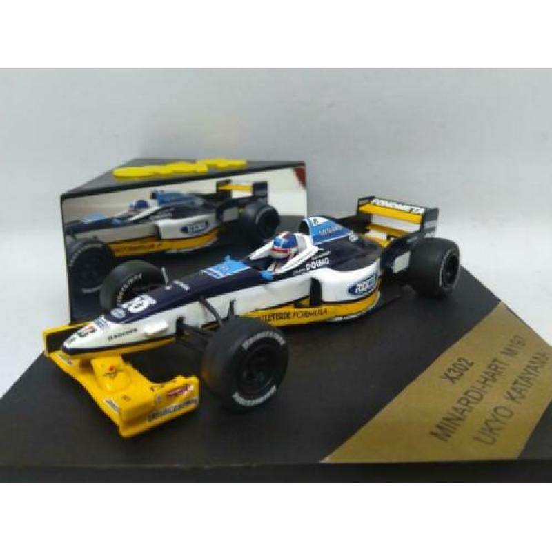 Minardi hart m197 formule 1 F1 katayama 1:43 onyx Pol