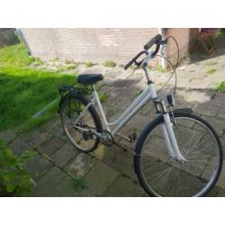damesfiets een versnelling