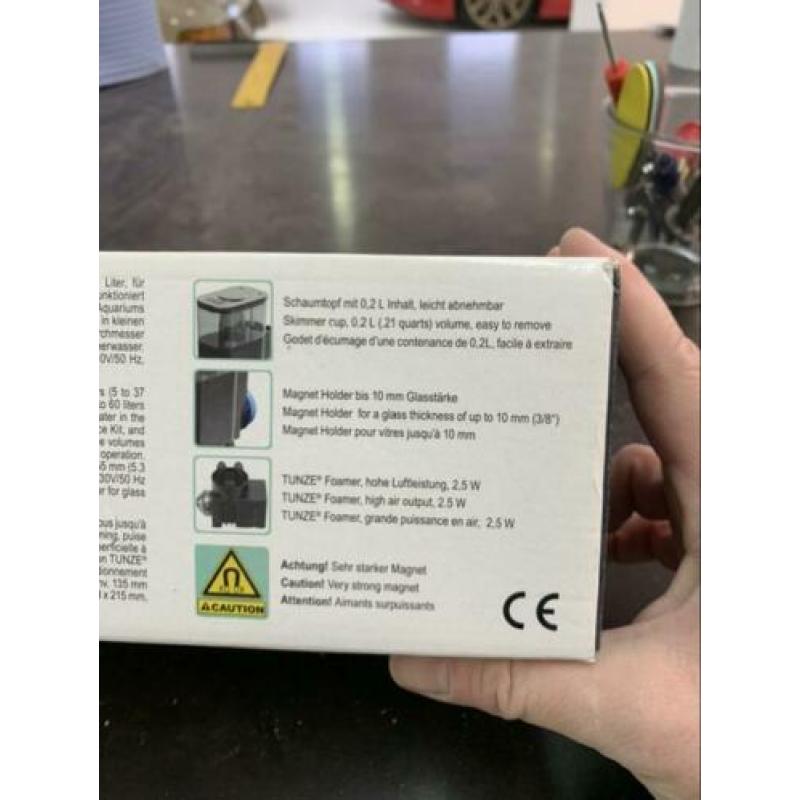 Tunze doc skimmer 9001 nieuw, gekocht 20-3-2018