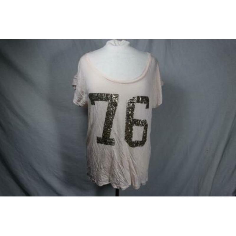 Leuk dames shirt met pailletjes Mt L