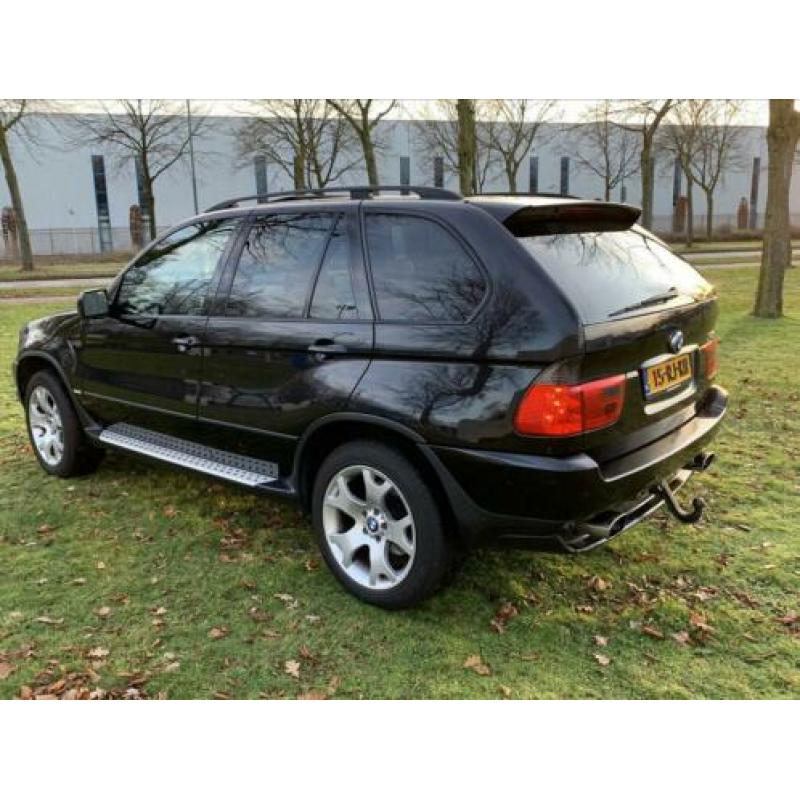 BMW X5 3.0 I AUT 2001 Zwart youngtimer