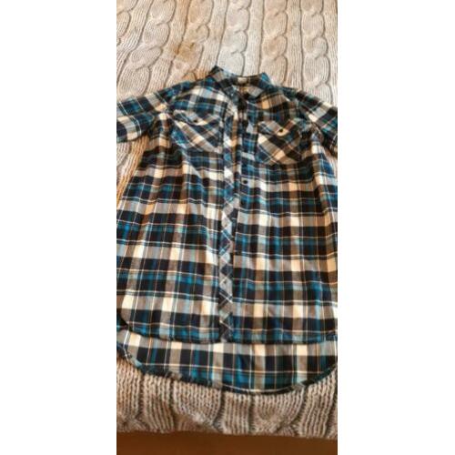 Geruite Jurk/tuniek maat XL.