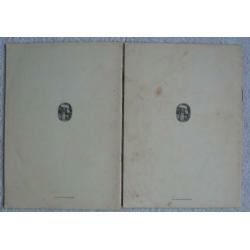 6 tijdschriftjes Maandblad Kinder-Kompas 1955, 1956 & 1957
