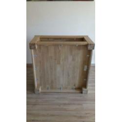 Salon tafel eikenhout ( I.Z.G.S)