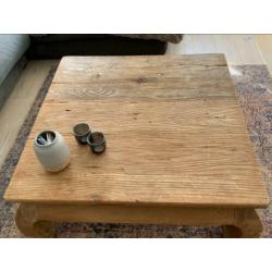 Salon tafel teak houten opium tafel