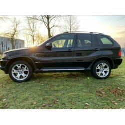 BMW X5 3.0 I AUT 2001 Zwart youngtimer