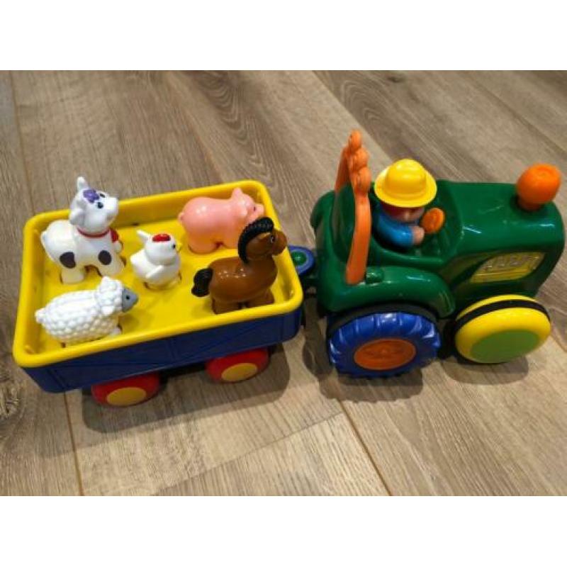 Kiddieland Traktor met Dieren en Geluid