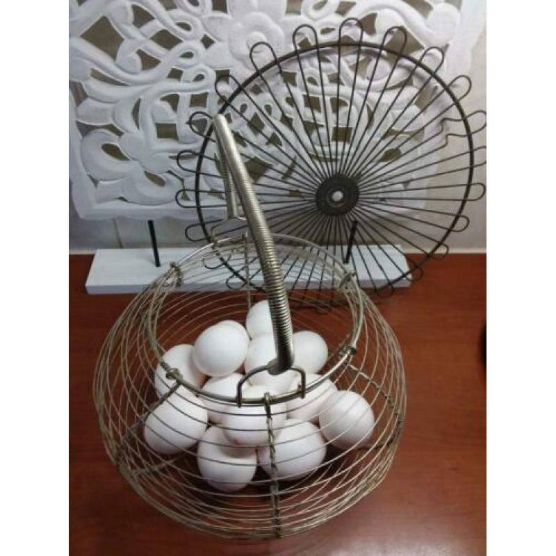 Eieren mand eierenmand Franse mand eitjes brocante mand ei