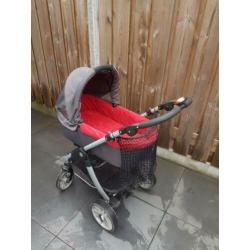Kinderwagen compleet, maxi cosi, buggy, voetenzak, regenhoes
