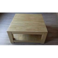Salon tafel eikenhout ( I.Z.G.S)