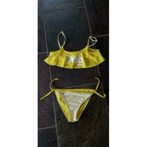 Kanarie gele bikini