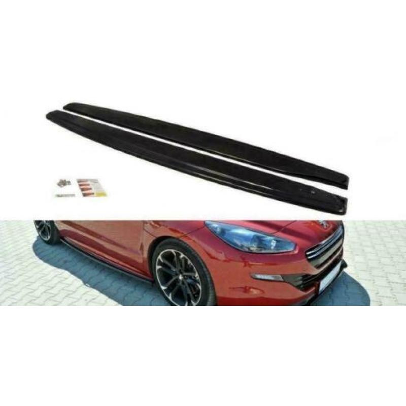 Voorlip achterlip sideskirt spoiler diffuser - RCZ 13-15