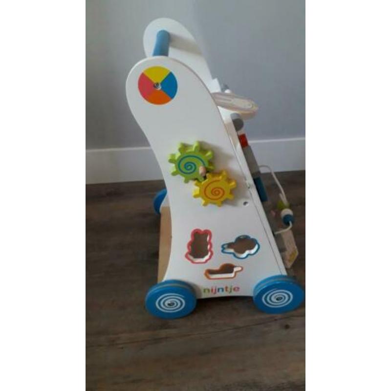 Houten loop kar