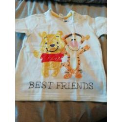 Te koop leuk pakketje baby jongens shirtjes