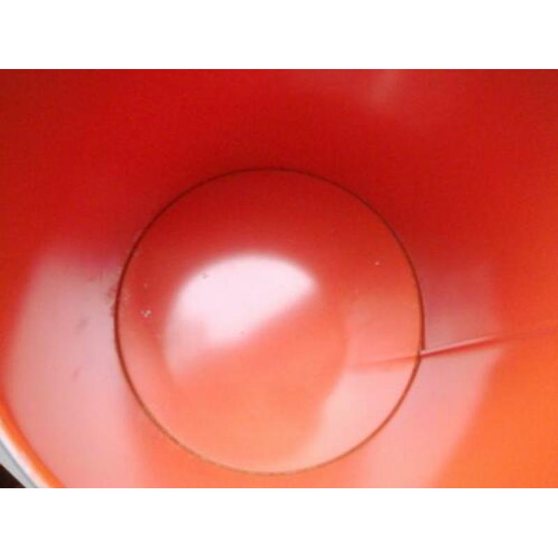 stevig XL retro Brabantia voorraad blik trommel € 1,50