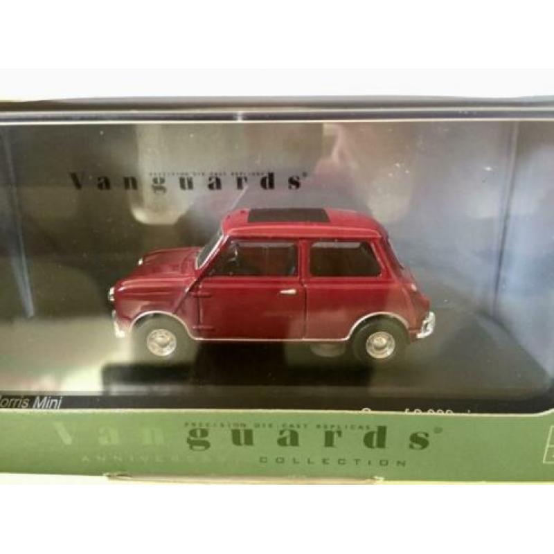 Morris Mini - Cherry Red. Vanguards VA01309