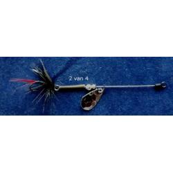 R 11 set van 4 Ultra Light Forel - Ruisvoorn - Baarsspinners