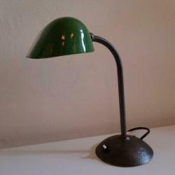 Vintage industriële tafellamp/schemerlamp (België - '50)