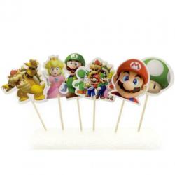 Diverse soorten SUPERMARIO Taartdecoraties vanaf € 4,95