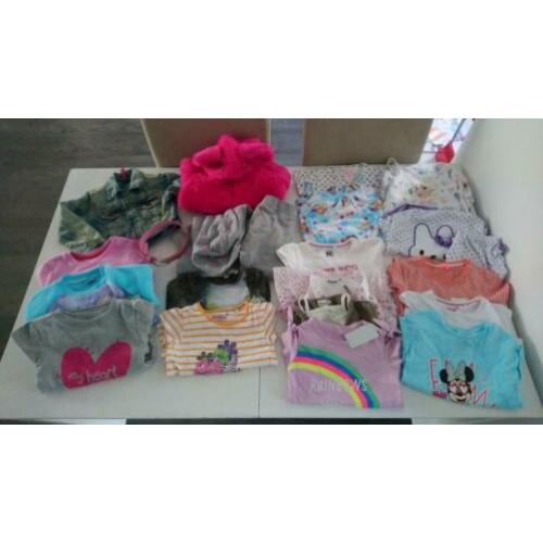 Groot meisjes kledingpakket maat 98/104/110