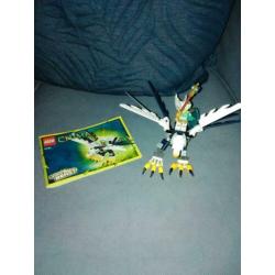 LEGO Chima Adelaar Legendebeest - 70124 compleet met boekje