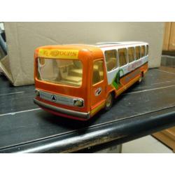 Blikken Touringcar bus. Made in France van het merk Joustra.