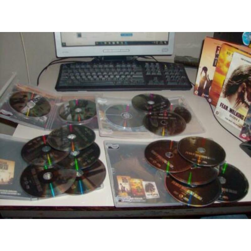 Seizoen 1 t/m 4 - Fear the Walking Dead - 16 Discs