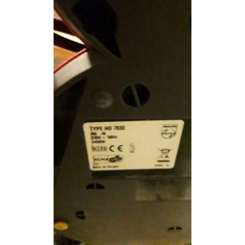 Senseo HD 7830 met volume keuze functie