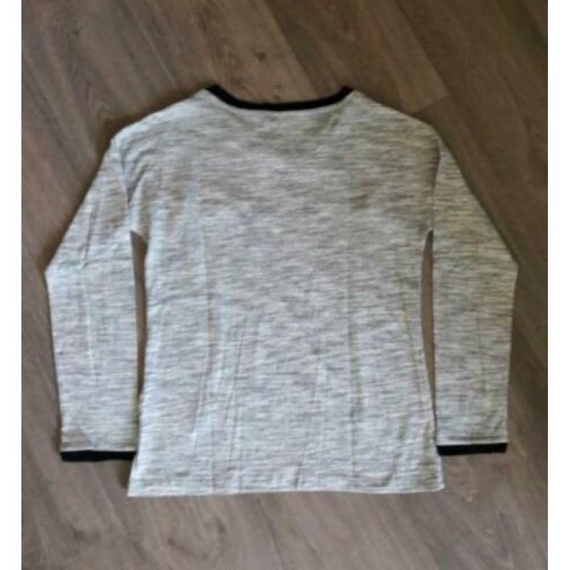 Nieuw geisha shirt met print en glitter applicatie