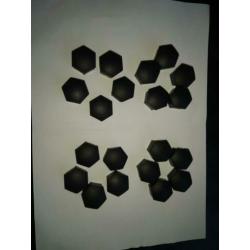 wielmoerkap 21 mm zwart wheel nut cover