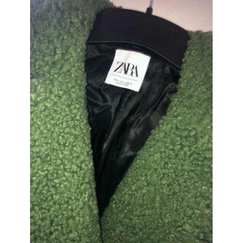 Zara dames jas groen