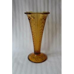 Antieke Art Deco Scailmont en Bohemen vazen c 1930