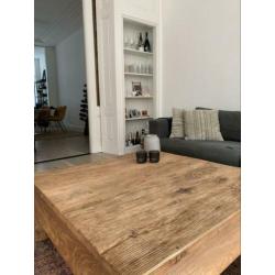 Salon tafel teak houten opium tafel