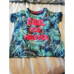 Te koop leuk pakketje baby jongens shirtjes