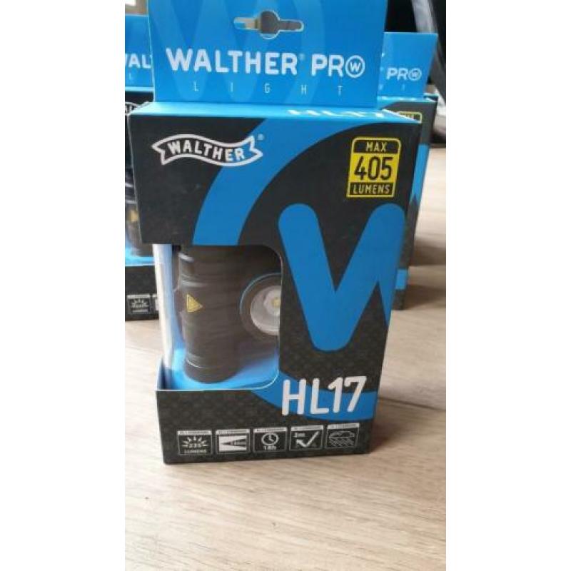 Walther Pro HL17 Hoofdlamp