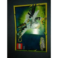 LEGO Chima Adelaar Legendebeest - 70124 compleet met boekje