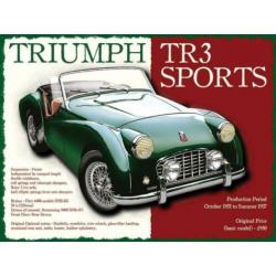 auto wandborden metaal 40*30 foto's austin healey ea